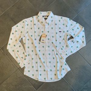 NWT RSVLTS Mandalorian The Child LS Shirt